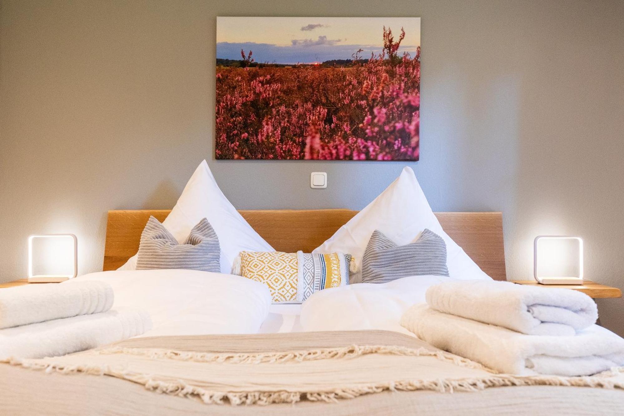 Appartement Heide Ferien - Hof Bockelmann à Bispingen Chambre photo